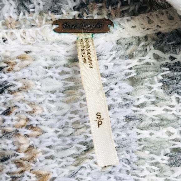 Free People Birkenstock wool chunky knit cardigan sweater - Picture 11 of 13